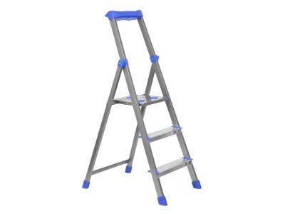Изображение товара Стремянка комбинированная NIKA 3 широкие ступени высота до верхней площ 62,5см 4,6кг в Миди Лтд
