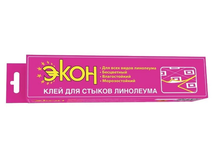 Изображение товара Клей ЭКОН для стыков линолеума 50мл (24шт/уп) в Миди Лтд