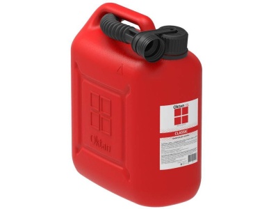 Изображение товара Канистра ГСМ Oktan 10л Классик цвет Красный (5шт/уп) в Миди Лтд