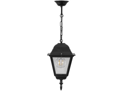 Изображение товара Светильник Feron 4105 садово-парковый черный квадрат 60Вт в Миди Лтд