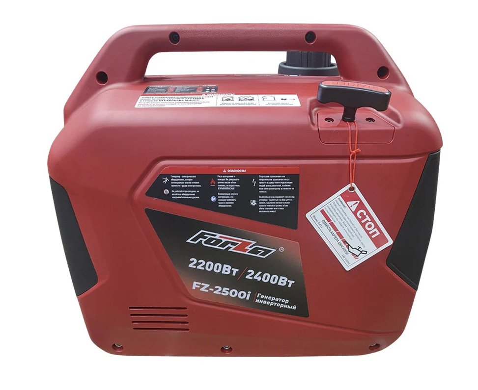 Изображение товара Генератор бензиновый инверторный FORZA FZ-2500i 2,2-2,4кВт ручной стартер в Миди Лтд