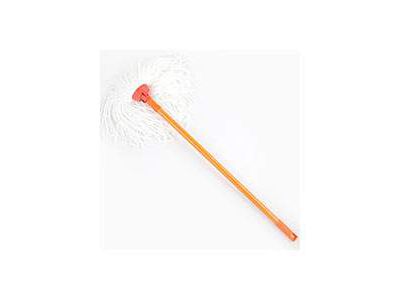 Насадка МОП веревочная из микрофибры с палкой 3732 - фото в Миди Лтд Изображение товара Насадка МОП веревочная из микрофибры с палкой 3732 в Миди Лтд