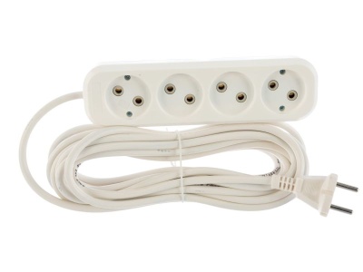 Удлинитель 4 гнезда 7м (25шт/кор) - фото в Миди Лтд Изображение товара Удлинитель 4 гнезда 7м (25шт/кор) в Миди Лтд