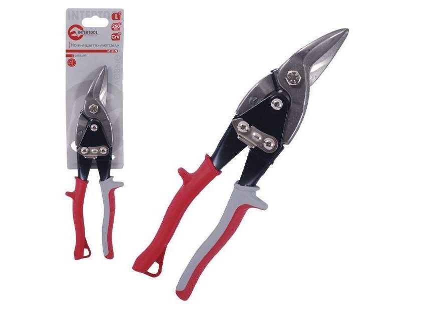 Изображение товара Ножницы по металлу 250мм левые 2555040 в Миди Лтд