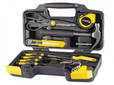 Изображение товара Набор ручного инструмента в пластиковом кейсе 39пр Kolner KTS39 в Миди Лтд