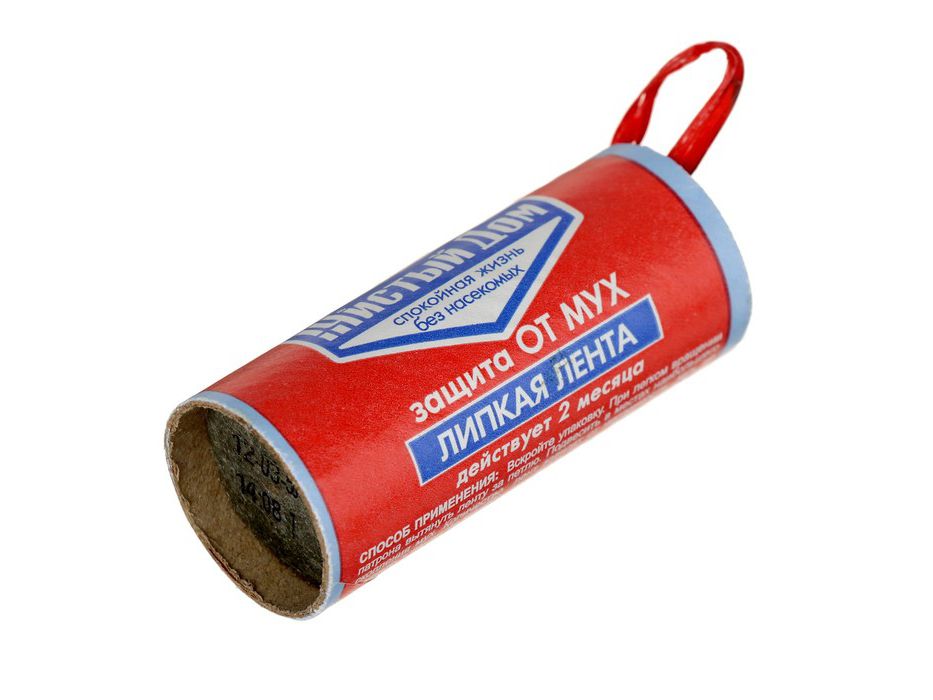 Лента липкая от мух ЧИСТЫЙ ДОМ (120шт/уп) - фото в Миди Лтд Изображение товара Лента липкая от мух ЧИСТЫЙ ДОМ (120шт/уп) в Миди Лтд