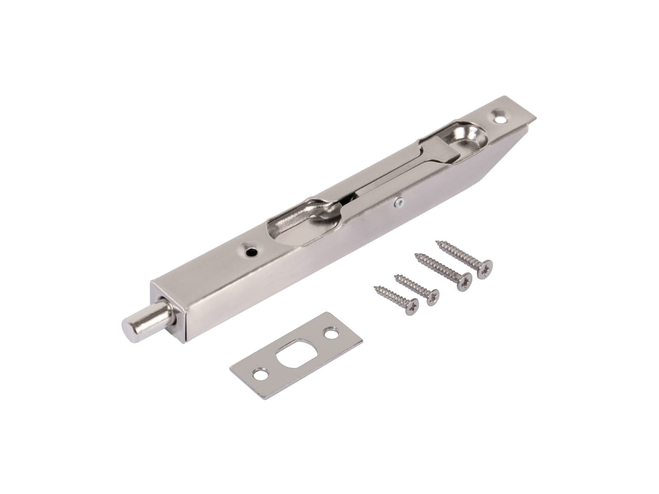 Изображение товара Упор дверной торцевой RIGEL SN-3 мат никель в Миди Лтд