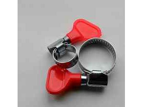 Изображение товара Хомут-бабочка червячный 20*32мм (50шт/уп) в Миди Лтд