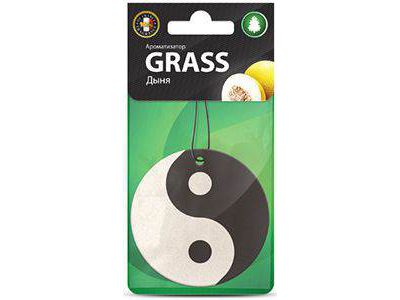Ароматизатор картонный GRASS Инь Ян дыня (50шт/уп) - фото в Миди Лтд Изображение товара Ароматизатор картонный GRASS Инь Ян дыня (50шт/уп) в Миди Лтд