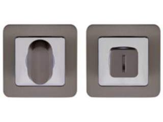 Изображение товара Завертка дверная ВК6 QR GR/CP-23 графит/хром (квадр.) в Миди Лтд