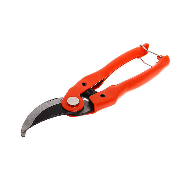 Секатор садовый SPARK LUX №10 металлический оранжевая ручка - фото в Миди Лтд Изображение товара Секатор садовый SPARK LUX №10 металлический оранжевая ручка в Миди Лтд