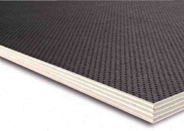 Изображение товара Фанера   6мм 2440*1220  береза F/W Е1 ламинированная 1/1сорт (сетка) (66шт/пал) в Миди Лтд