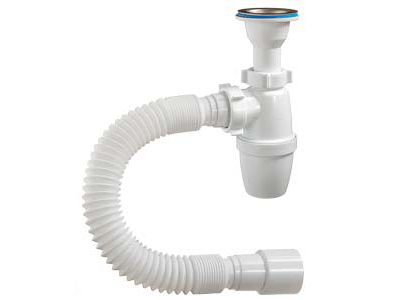 Сифон ОРИО 1 1/1"40 с 1 отводом и гибкой трубкой (перелив)  А 40059  1253 - фото в Миди Лтд Изображение товара Сифон ОРИО 1 1/1"40 с 1 отводом и гибкой трубкой (перелив)  А 40059  1253 в Миди Лтд