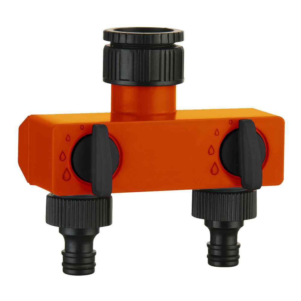 Изображение товара Распределитель для шлангов Жук 2х-канальный (12шт/уп) в Миди Лтд