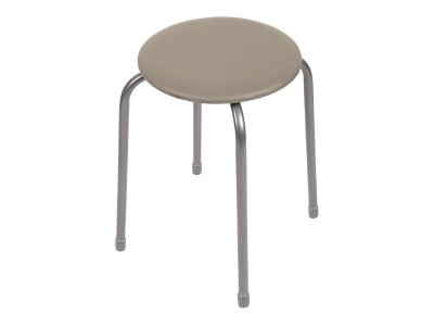 Табурет Ника эконом 2 NIKA 450х465мм бежевый - фото в Миди Лтд Изображение товара Табурет Ника эконом 2 NIKA 450х465мм бежевый в Миди Лтд