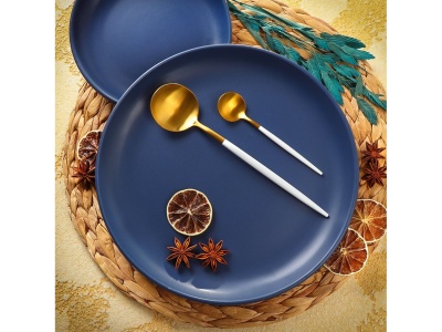 Изображение товара Тарелка обеденная керамика круглая 26см Daniks Сатин (6шт/уп) Х в Миди Лтд