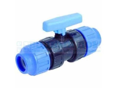 Изображение товара Кран шаровый ПНД 32*32 Spektr в Миди Лтд