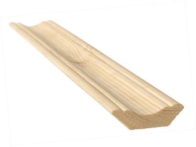 Плинтус фигурный сорт А-А 40 3м (20шт/уп) - фото в Миди Лтд Изображение товара Плинтус фигурный сорт А-А 40 3м (20шт/уп) в Миди Лтд