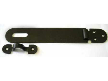 Петля-накладка серебро НД-180 (10шт/уп) - фото в Миди Лтд Изображение товара Петля-накладка серебро НД-180 (10шт/уп) в Миди Лтд