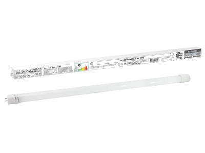 Изображение товара Лампа светодиодная Народная НЛ-Т8 20Вт 230В 4000 К-G13 1200мм матовое стекло TDM в Миди Лтд