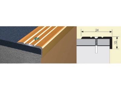 Угол 24*10 0,9 дуб темный - фото в Миди Лтд Изображение товара Угол 24*10 0,9 дуб темный в Миди Лтд