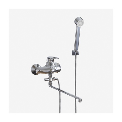 Изображение товара Смеситель для ванны длиный излив 40к ML06-02 MIXLINE в Миди Лтд