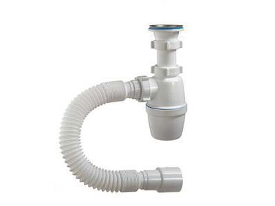 Изображение товара Сифон ОРИО 1 1/2"40 с гибкой трубой (30шт/уп) перелив А 4001 1254 в Миди Лтд