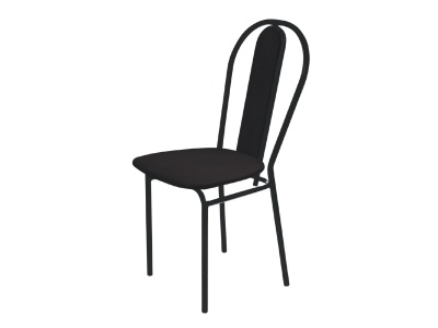 Стул Ника3-1 NIKA черный/матовый черный - фото в Миди Лтд Изображение товара Стул Ника3-1 NIKA черный/матовый черный в Миди Лтд