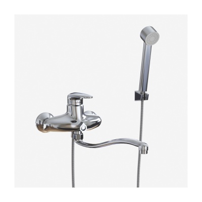 Изображение товара Смеситель для ванны длинный излив 40к ML08-02 MIXLINE в Миди Лтд