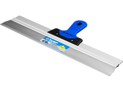 Шпатель фасадный ЗУБР Профессионал нерж полотно 470мм двухкомпонентная ручка - фото в Миди Лтд Изображение товара Шпатель фасадный ЗУБР Профессионал нерж полотно 470мм двухкомпонентная ручка в Миди Лтд