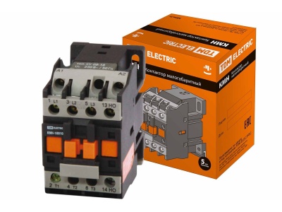 Изображение товара Контактор КМН-11210 12А 230В/АС31НО TDM в Миди Лтд