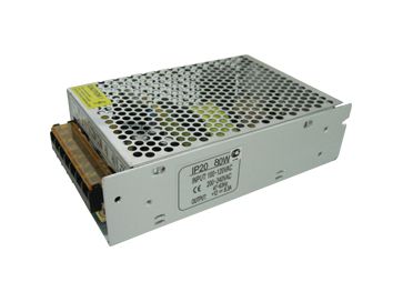 Изображение товара Блок питания Ecola LED для светодиодной ленты 80W 220V-12V IP20 в Миди Лтд