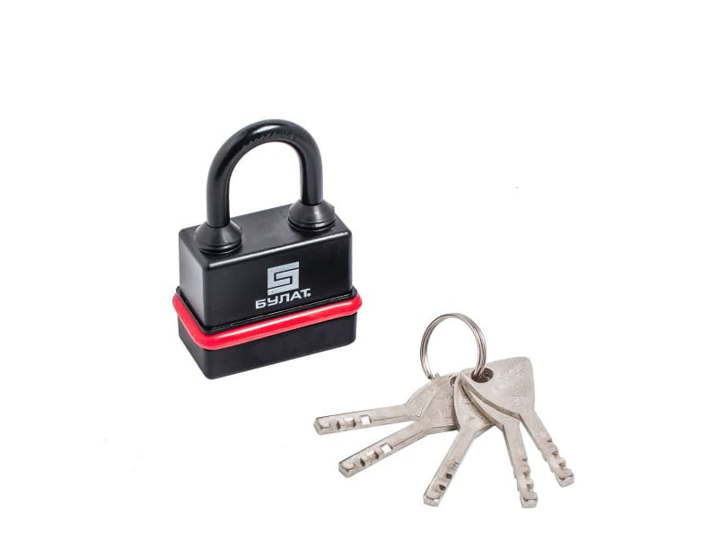Замок навесной ВС 3-Н55 ПЛ d=8мм Булат - фото в Миди Лтд Изображение товара Замок навесной ВС 3-Н55 ПЛ d=8мм Булат в Миди Лтд