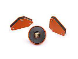 Держатель магнитный для сварки 2 угольника+клемма Forceberg - фото в Миди Лтд Изображение товара Держатель магнитный для сварки 2 угольника+клемма Forceberg в Миди Лтд