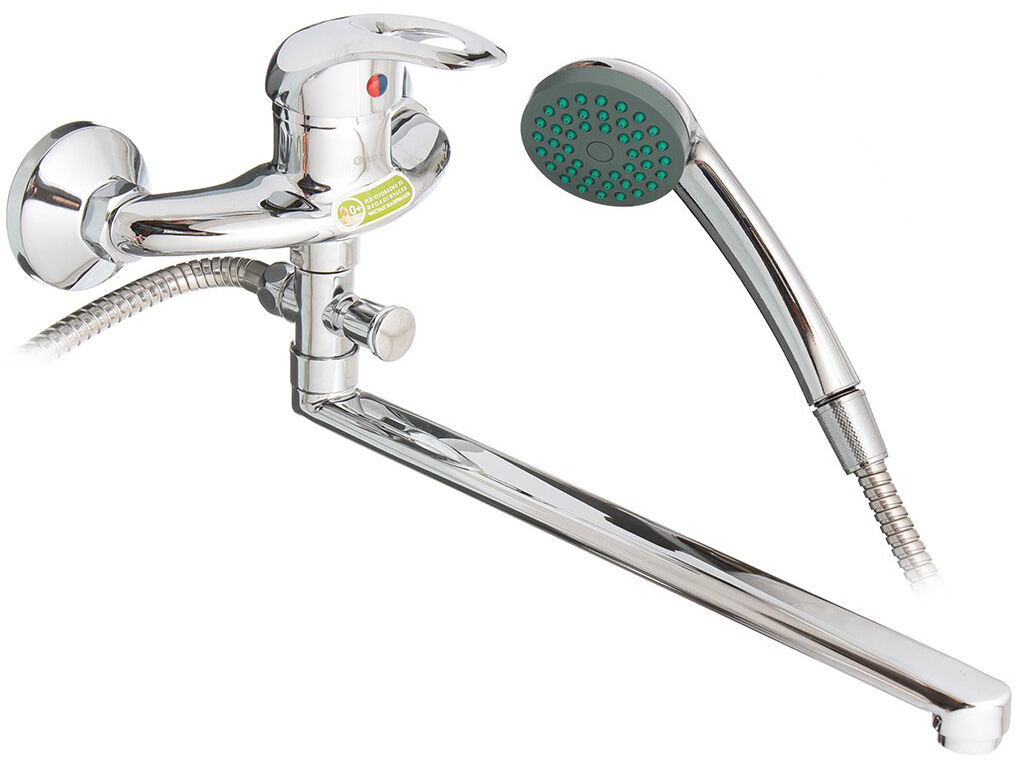 Изображение товара Смеситель для ванны длинный излив JGN0120 Juguni в Миди Лтд