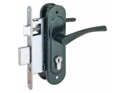 Изображение товара Замок врезной ЗВ4-3.08 зеленый муар стяжки Птимаш (10шт/уп) в Миди Лтд