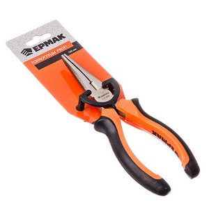Тонкогубцы 160мм ЕРМАК                   ХХ - фото в Миди Лтд Изображение товара Тонкогубцы 160мм ЕРМАК                   ХХ в Миди Лтд