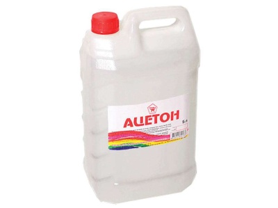 Изображение товара Ацетон 5л (5шт/уп; 120шт/пал) в Миди Лтд