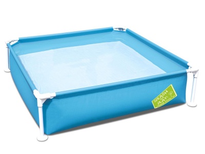 Изображение товара Бассейн каркасный прямоугольный BESTWAY My First Frame 122*122*30,5см 56217 в Миди Лтд
