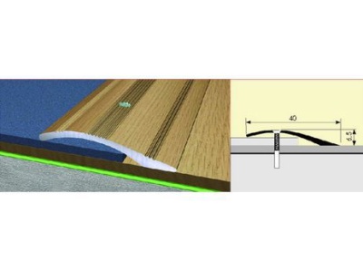 Кант полукруглый 40мм 0,9 дуб темный - фото в Миди Лтд Изображение товара Кант полукруглый 40мм 0,9 дуб темный в Миди Лтд
