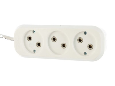 Удлинитель 3 гнезда 3м (45шт/кор) - фото в Миди Лтд Изображение товара Удлинитель 3 гнезда 3м (45шт/кор) в Миди Лтд