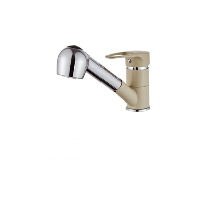 Изображение товара Смеситель для кухни с выдвижной лейкой 40мм песочный ХХХ в Миди Лтд