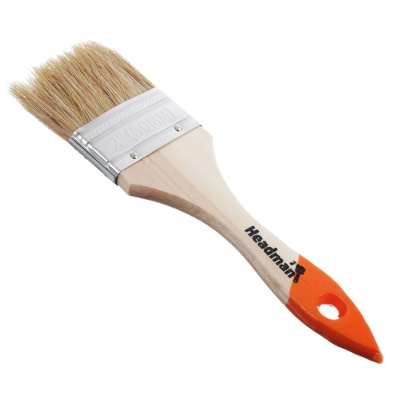 Кисть малярная плоская Бейсик 50мм натуральная щетина Ермак (12шт/уп) - фото в Миди Лтд Изображение товара Кисть малярная плоская Бейсик 50мм натуральная щетина Ермак (12шт/уп) в Миди Лтд