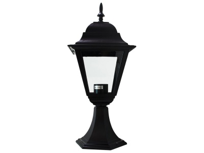 Изображение товара Светильник Feron 4104 садово-парковый черный квадрат 60Вт в Миди Лтд