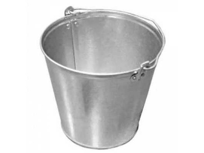 Ведро оцинкованное хозяйственное 12л (10шт/уп) - фото в Миди Лтд Изображение товара Ведро оцинкованное хозяйственное 12л (10шт/уп) в Миди Лтд