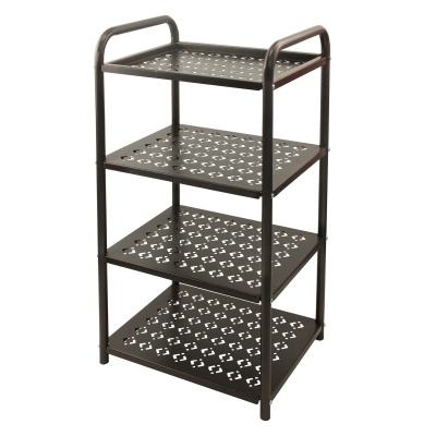 Изображение товара Этажерка Принт 4 полки медный антик в Миди Лтд