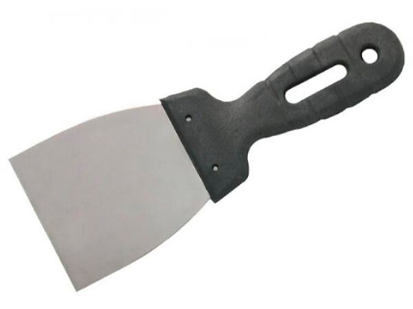 Шпатель малярный KORVUS нержавеющий 80мм - фото в Миди Лтд Изображение товара Шпатель малярный KORVUS нержавеющий 80мм в Миди Лтд