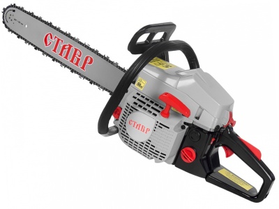 Изображение товара Пила цепная бензиновая Ставр ПЦБ-50/2400М 2.4кВ 3.3лс двигатель 58см3 в Миди Лтд