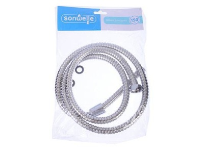 Шланг для душа 150см,1/2"(Имп)-1/2" (Имп) сталь S6 D - фото в Миди Лтд Изображение товара Шланг для душа 150см,1/2"(Имп)-1/2" (Имп) сталь S6 D в Миди Лтд