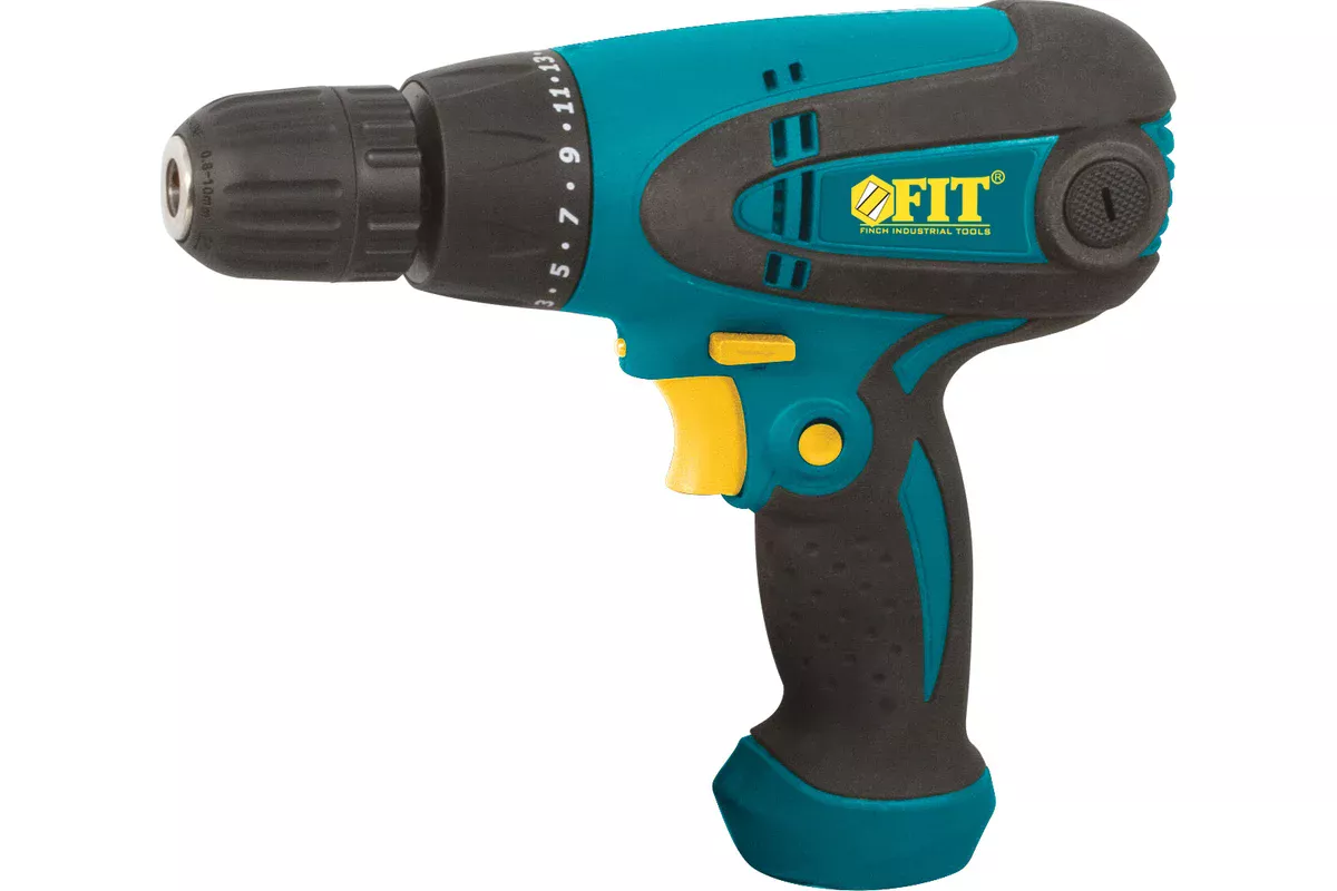Дрель-Шуруповерт электрическая FIT 0-750 (коробка) - фото в Миди Лтд Изображение товара Дрель-Шуруповерт электрическая FIT 0-750 (коробка) в Миди Лтд